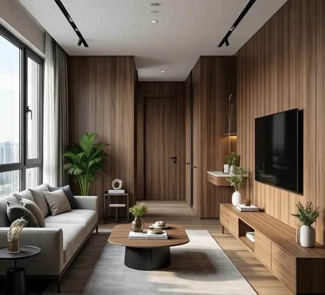 Thi công nội thất gỗ tiết kiệm ngân sách (1) Thi công nội thất gỗ tiết kiệm ngân sách (1)