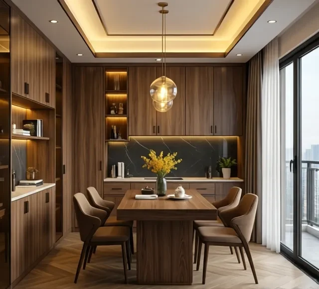 Thi công nội thất gỗ tiết kiệm ngân sách (2)