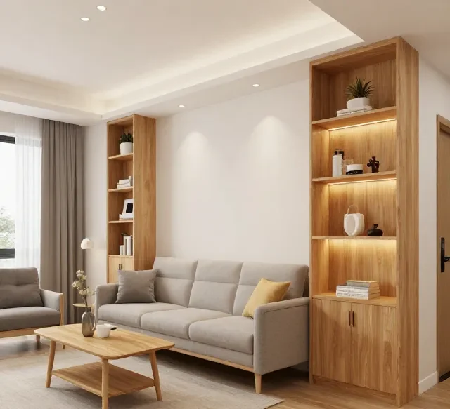 Thi công nội thất gỗ tối ưu diện tích (1) Thi công nội thất gỗ tối ưu diện tích (1)