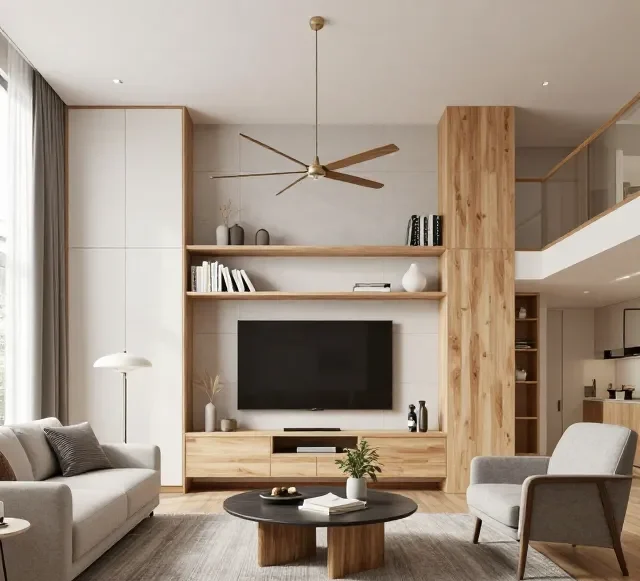 Thi công nội thất gỗ tối ưu diện tích (4)