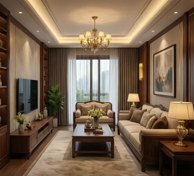 Thi công nội thất gỗ uy tín tại HCM (2)