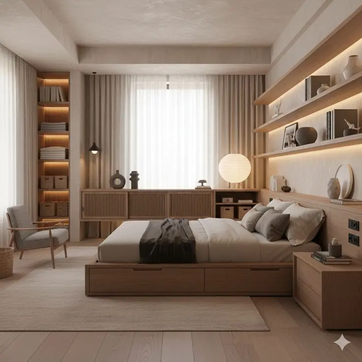 Thi công nội thất phòng ngủ đẹp giá rẻ (4) Thi công nội thất phòng ngủ đẹp giá rẻ (4)