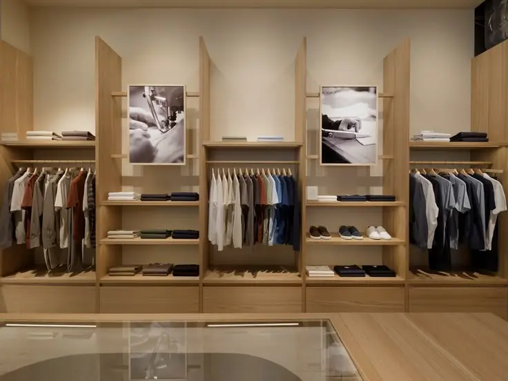 Thi công nội thất shop quần áo giá rẻ (1)