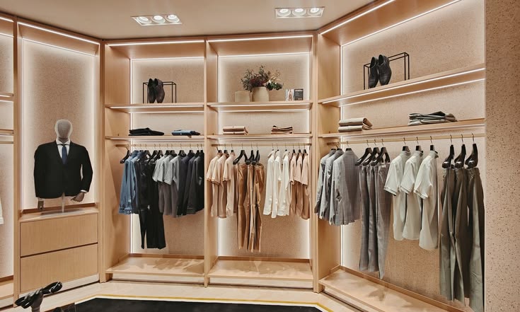 Thi công nội thất shop quần áo giá rẻ (2)