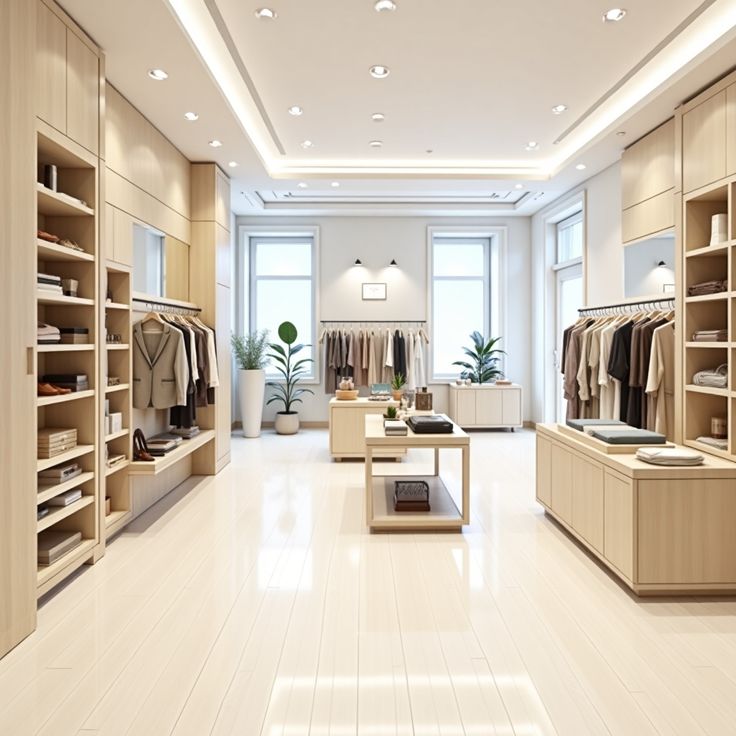 Thi công nội thất shop quần áo giá rẻ (5)