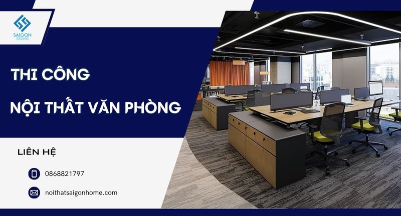 Thi công nội thất văn phòng