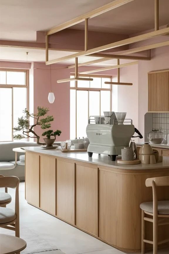 Thi công quầy pha chế (1) Thi công quầy pha chế (1)