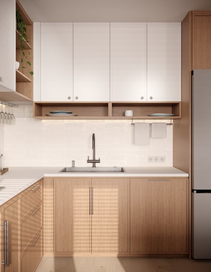 Thi công tủ bếp chung cư (2)