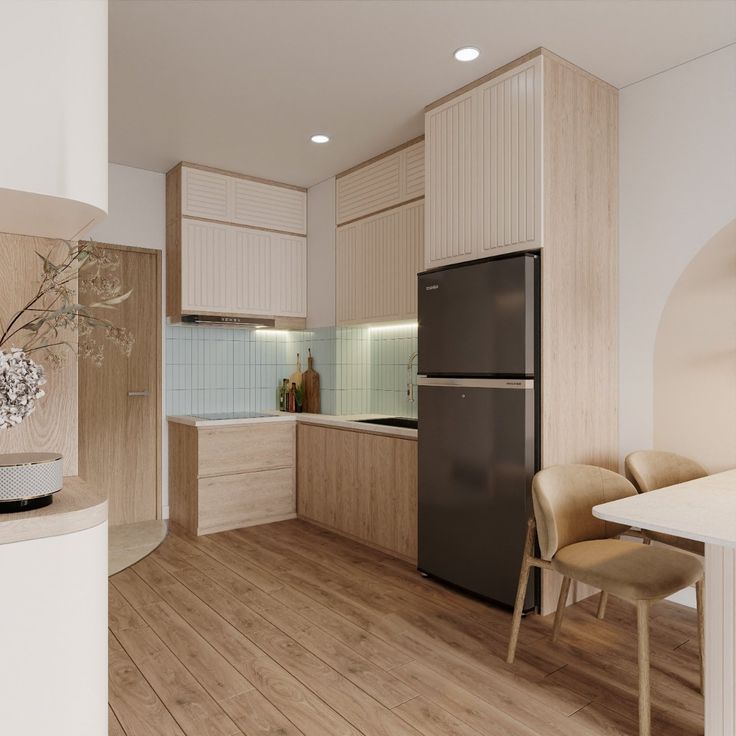 Thi công tủ bếp chung cư (5)