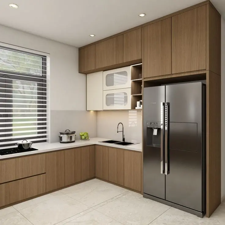 Thi công tủ bếp gỗ công nghiệp (3)