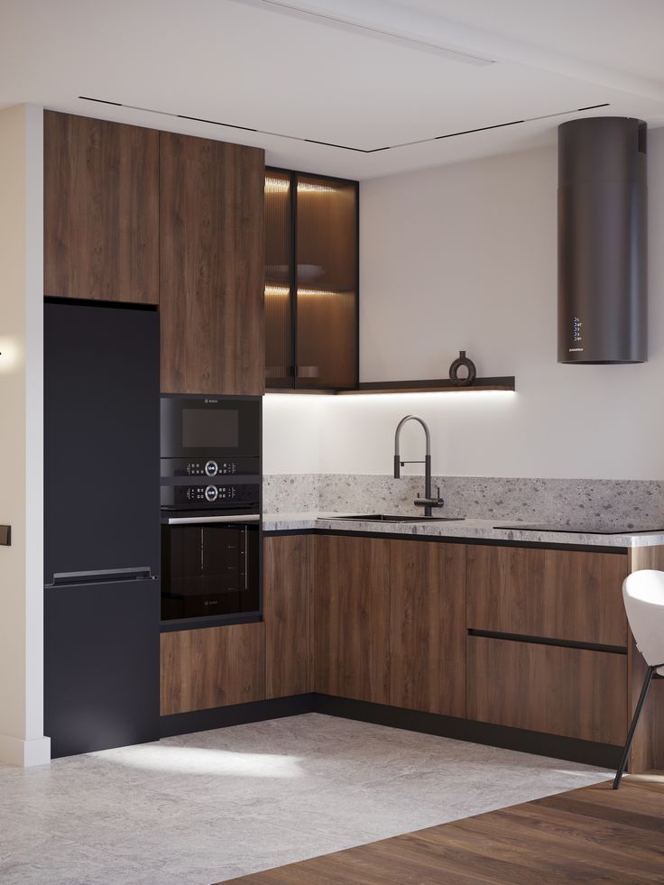 Thi công tủ bếp nhà phố (2)