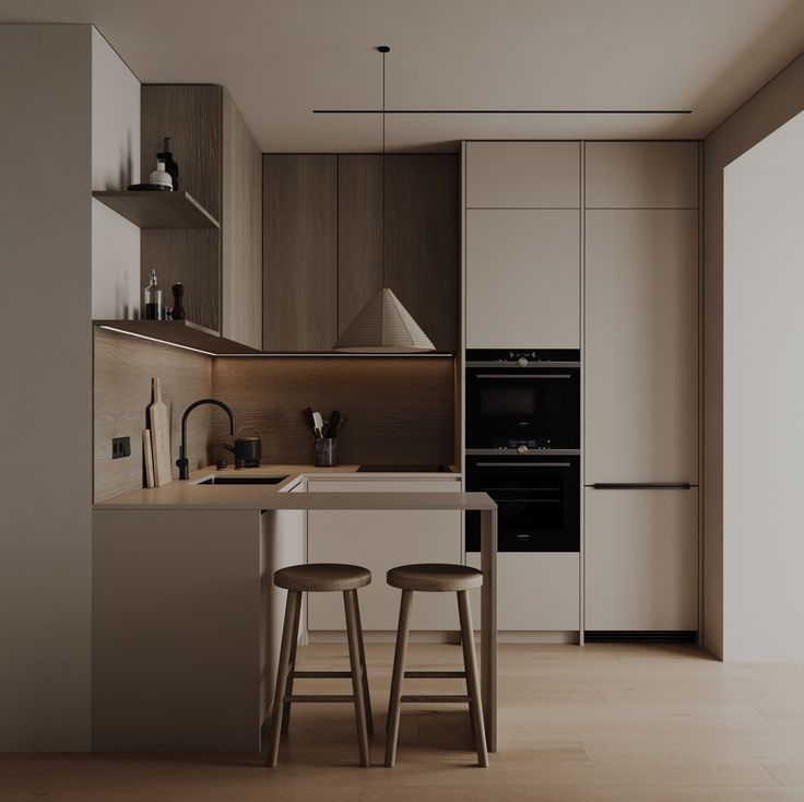 Thi công tủ bếp nhà phố (4)