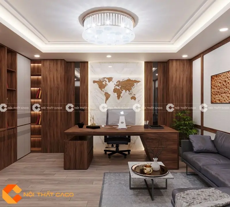 Thi công nội thất văn phòng hiện đại