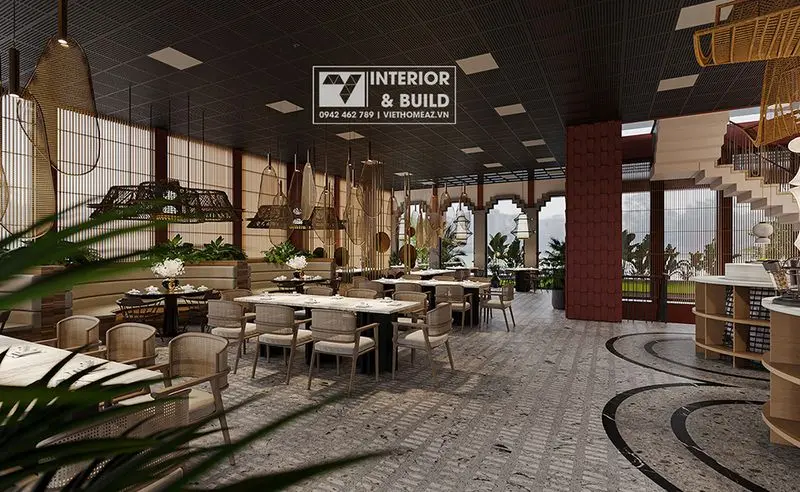 Không gian nhà hàng, quán cafe đẹp mắt