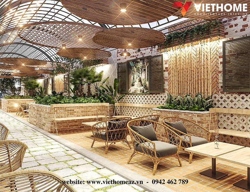 Thiết kế nội thất quán cafe Long An