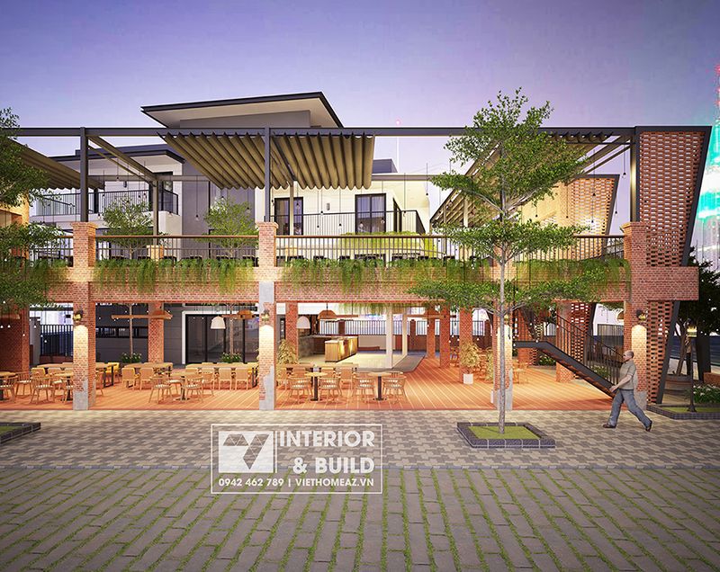 Không gian quán cafe ấm cúng, thân thiện