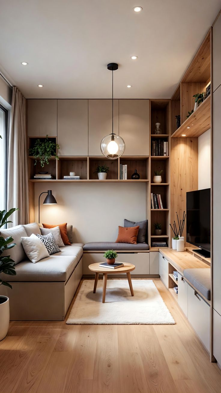 Thiết kế nội thất hiện đại tối giản (1)