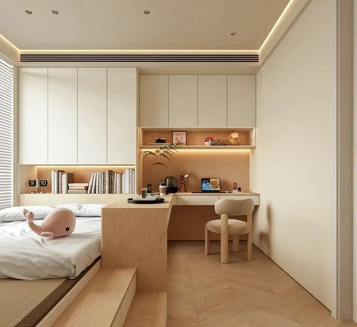 Thiết kế nội thất hiện đại tối giản (4)