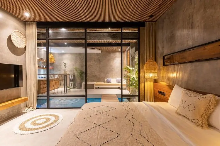 Thiết kế phòng ngủ resort tiện ích