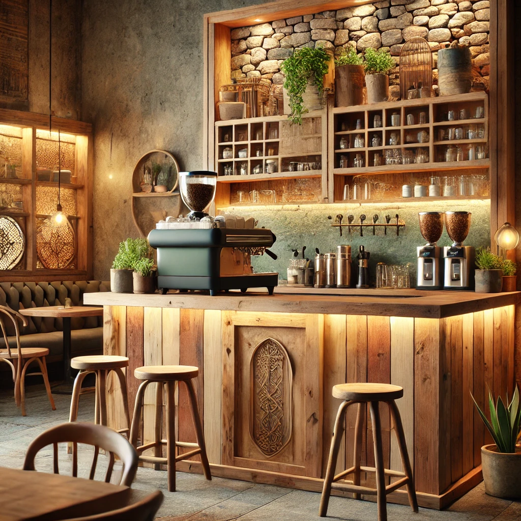 Thiết Kế Quầy Bar Quán Cafe Nhỏ 6