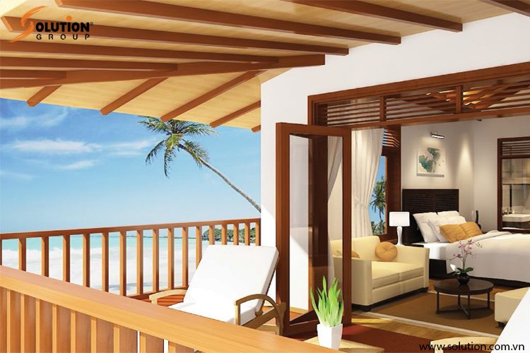 Thiết kế thi công nội thất resort cao cấp hiện đại