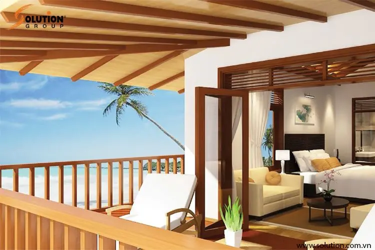 Thiết kế thi công nội thất resort cao cấp hiện đại