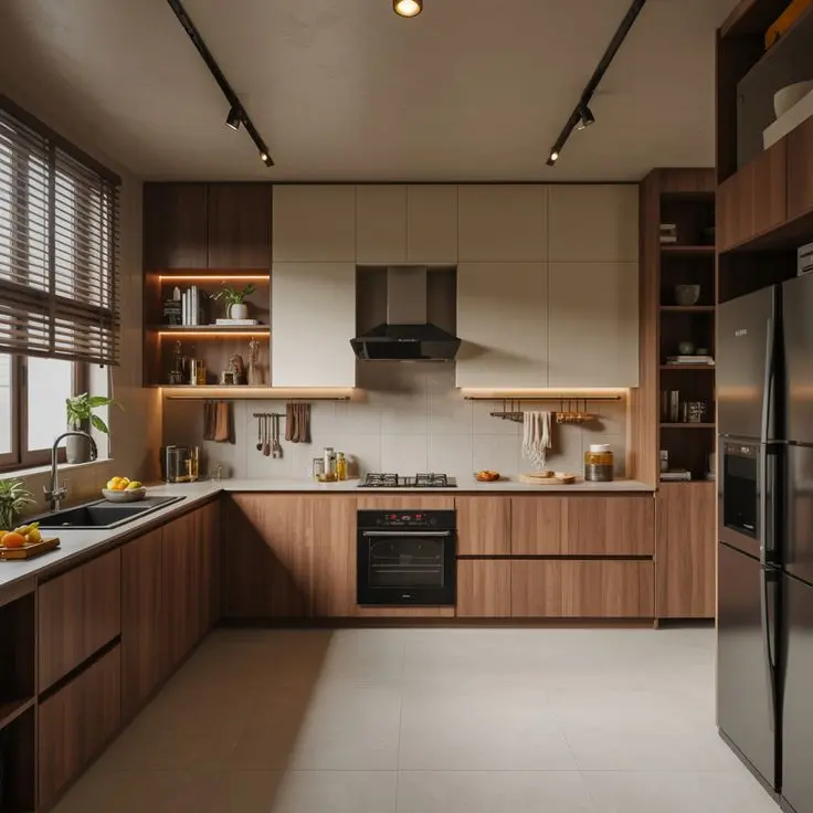 Thiết kế tủ bếp tiện nghi (1)