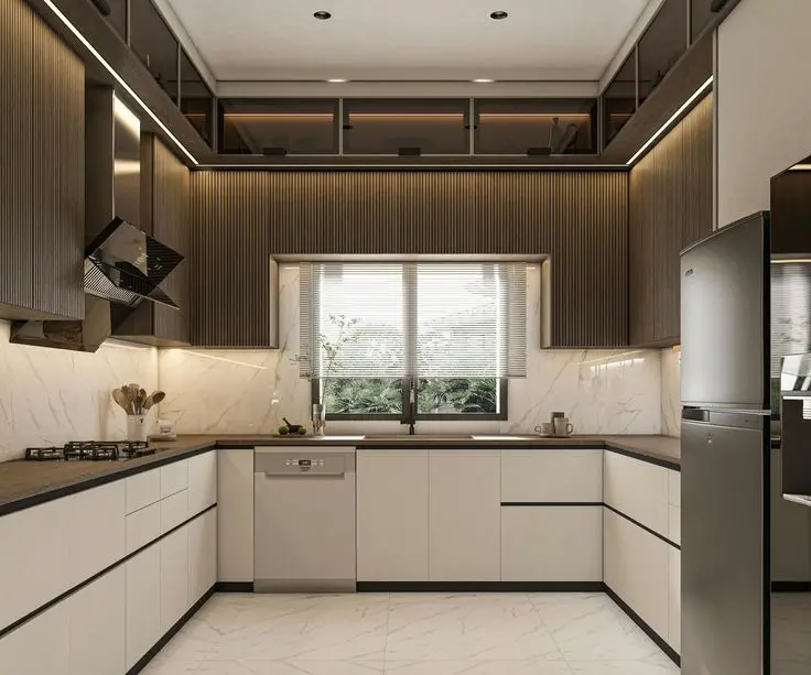 Thiết kế tủ bếp tiện nghi (5) Thiết kế tủ bếp tiện nghi (5)