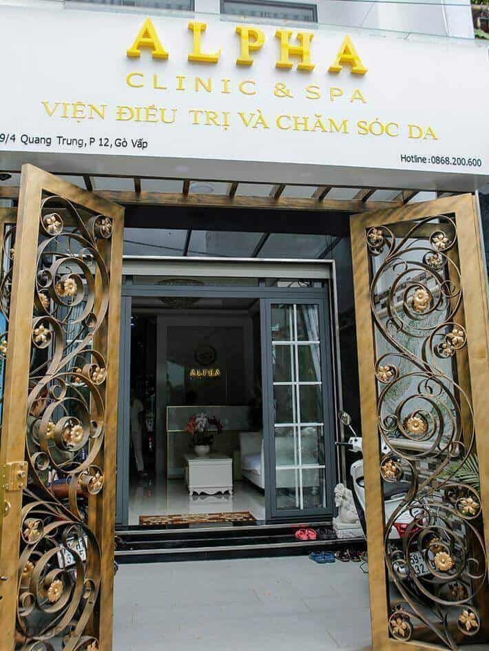Thi Công Spa Gò Vấp 10 Thiết kế spa Alpha Quang Trung Gò Vấp