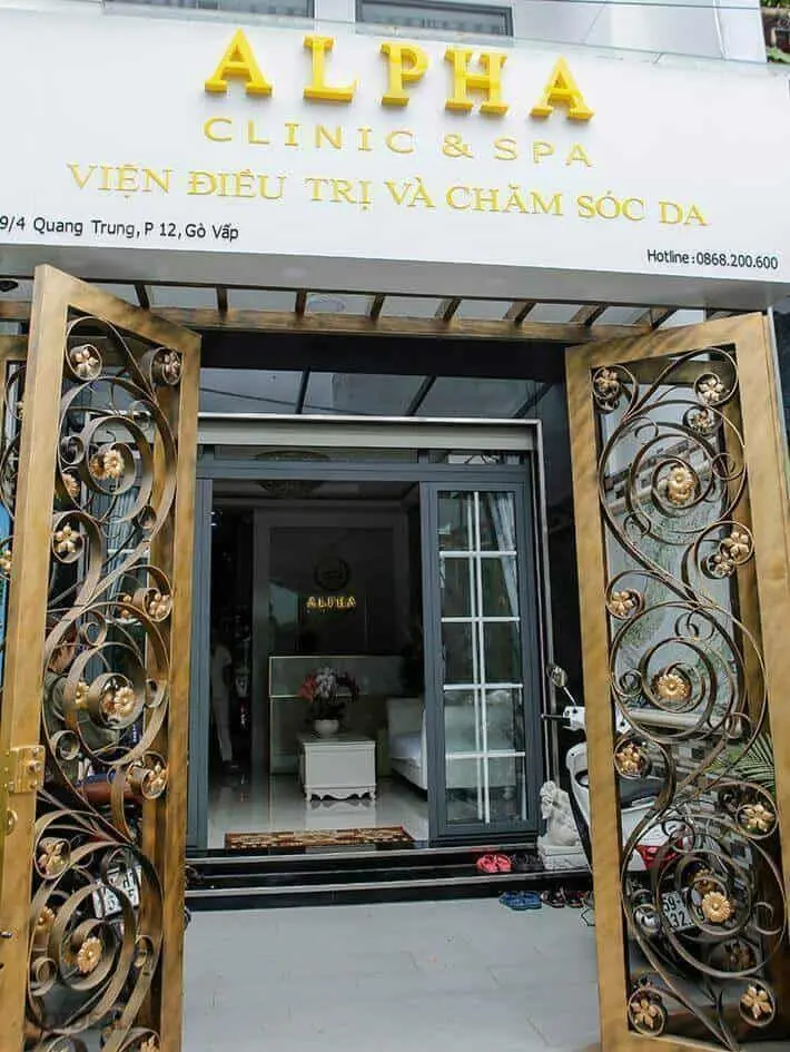 Thiết kế spa Alpha Quang Trung Gò Vấp