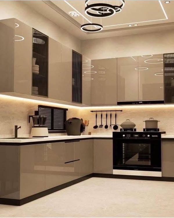 Tủ bếp acrylic bóng gương (1) Tủ bếp acrylic bóng gương (1)