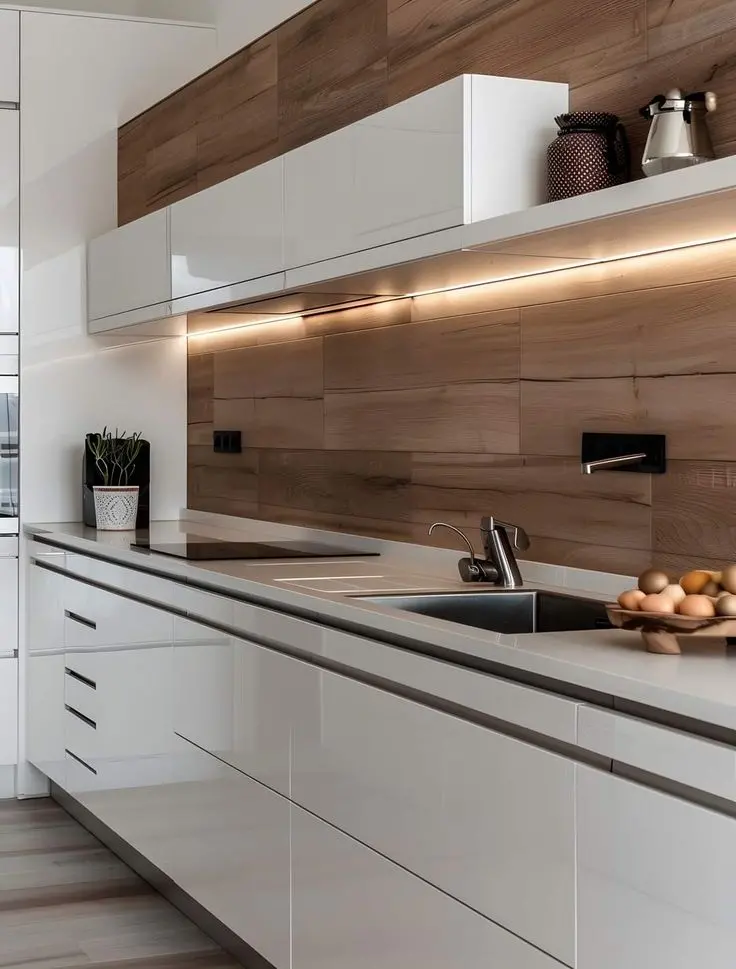 Tủ bếp acrylic cao cấp (2)