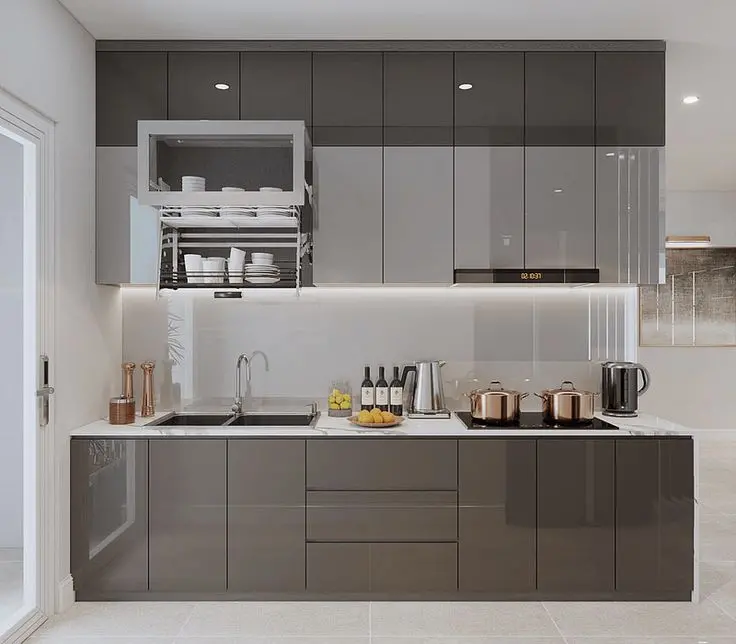 Tủ bếp acrylic cao cấp (5)