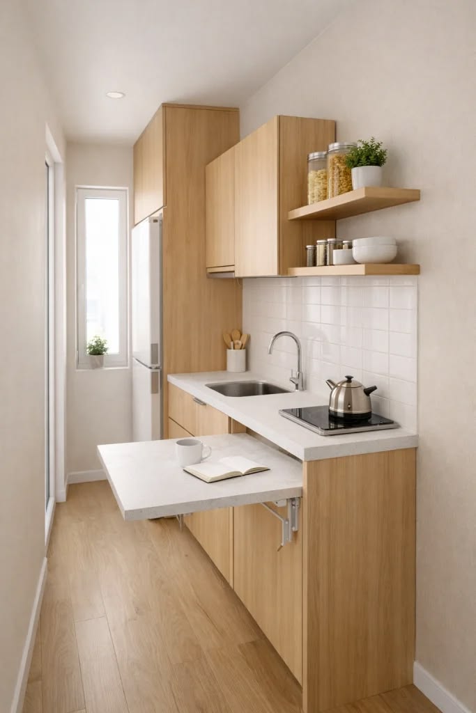 Tủ bếp diện tích nhỏ (2)