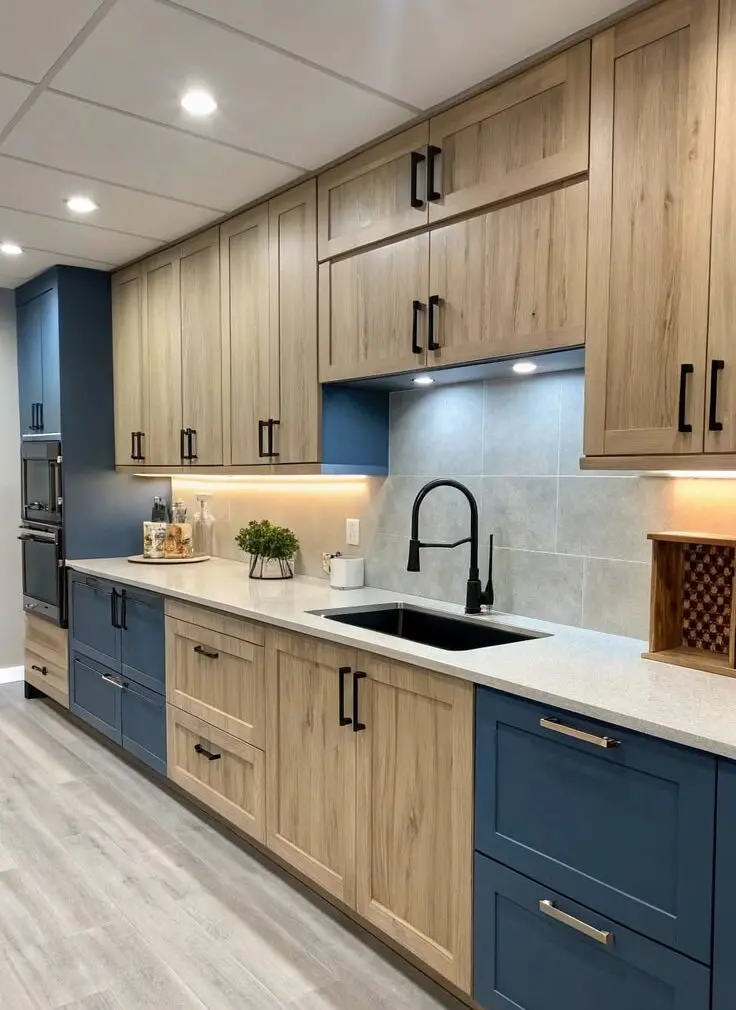 Tủ bếp gỗ Bluecons (1)