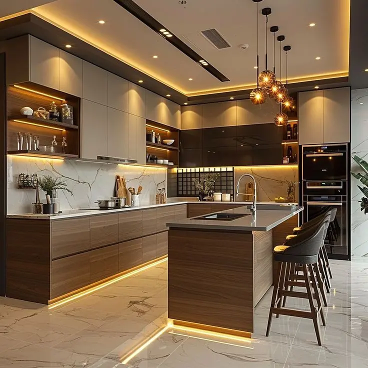 Tủ bếp gỗ công nghiệp cao cấp (1)