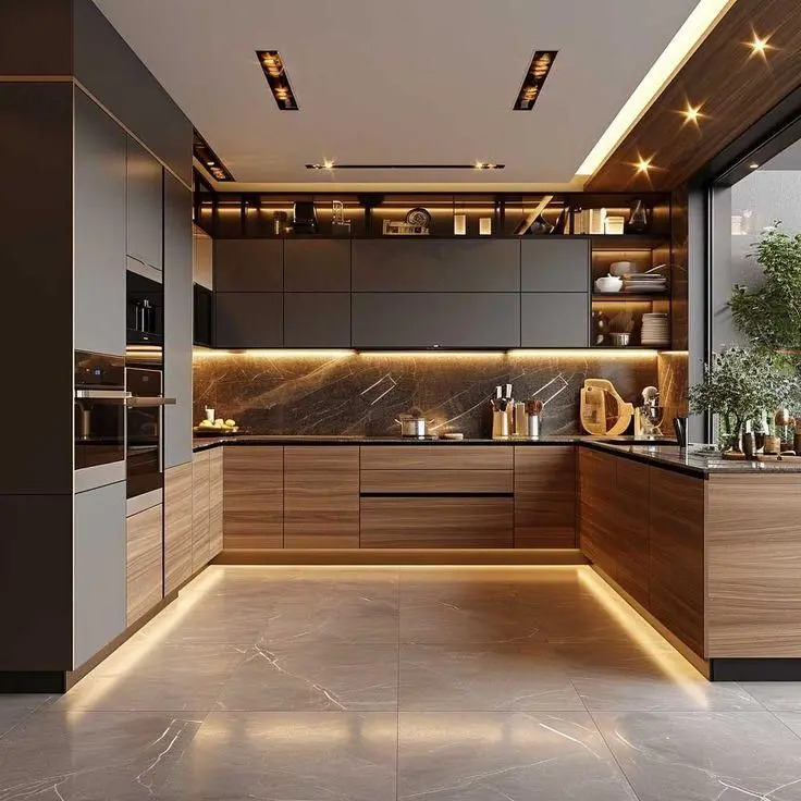 Tủ bếp gỗ công nghiệp cao cấp (2)