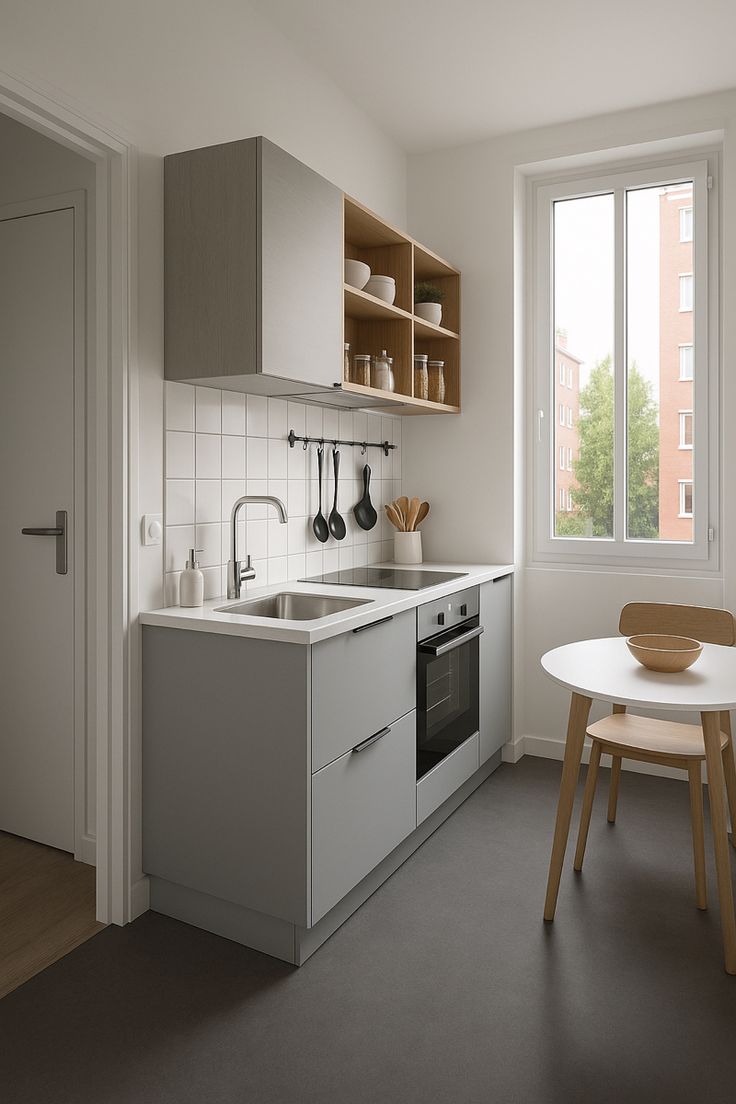 Tủ bếp nhà nhỏ (2)