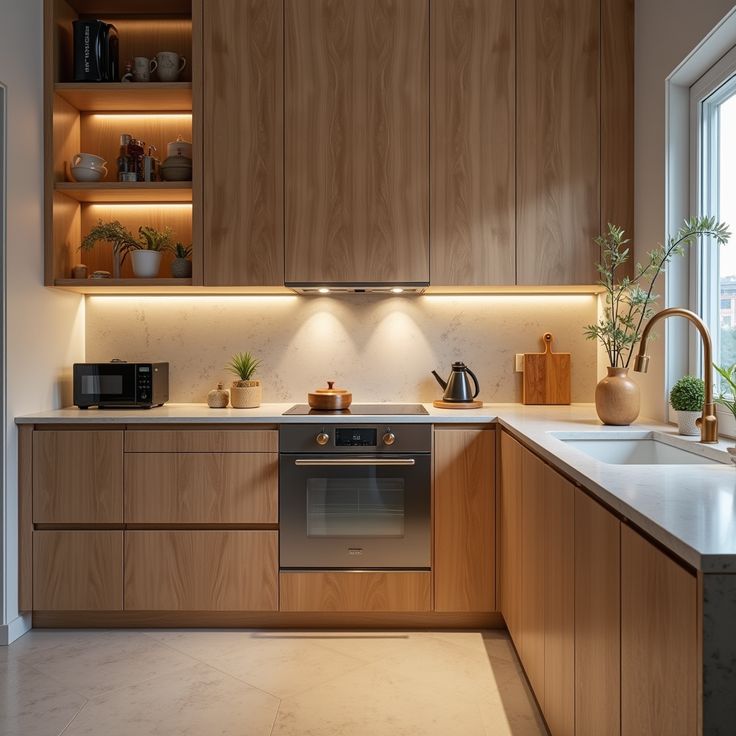 Tủ bếp phủ laminate (3)