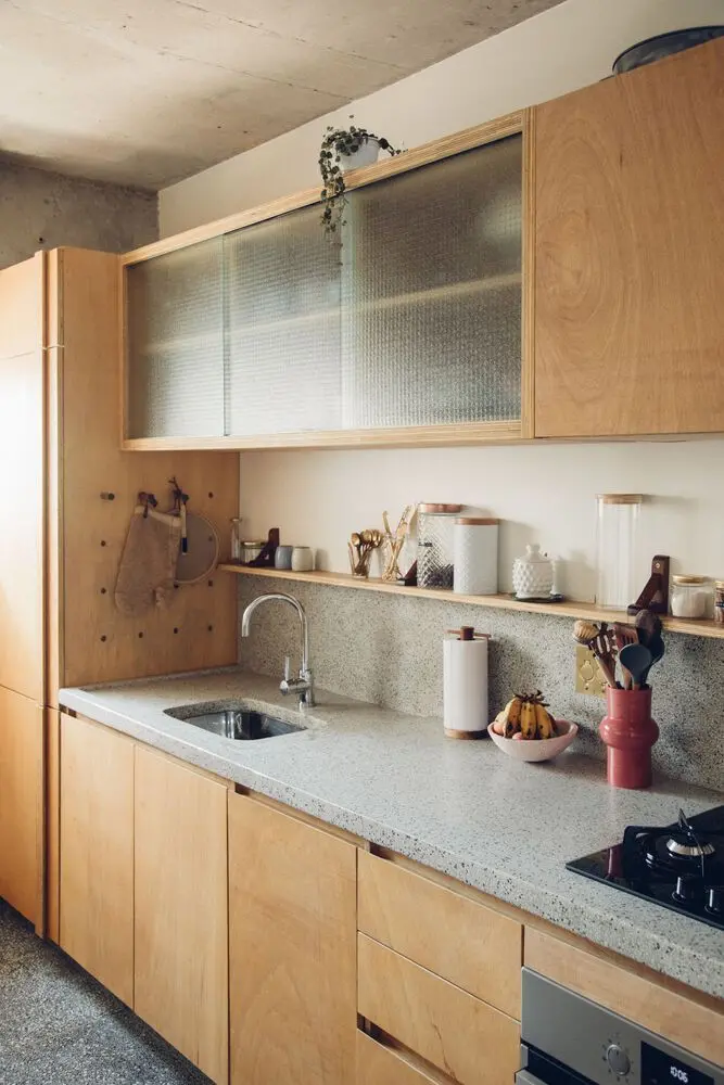 Tủ bếp plywood bền đẹp (2)