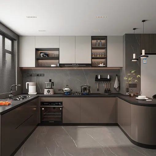 Tủ bếp xu hướng mới (2) Tủ bếp xu hướng mới (2)