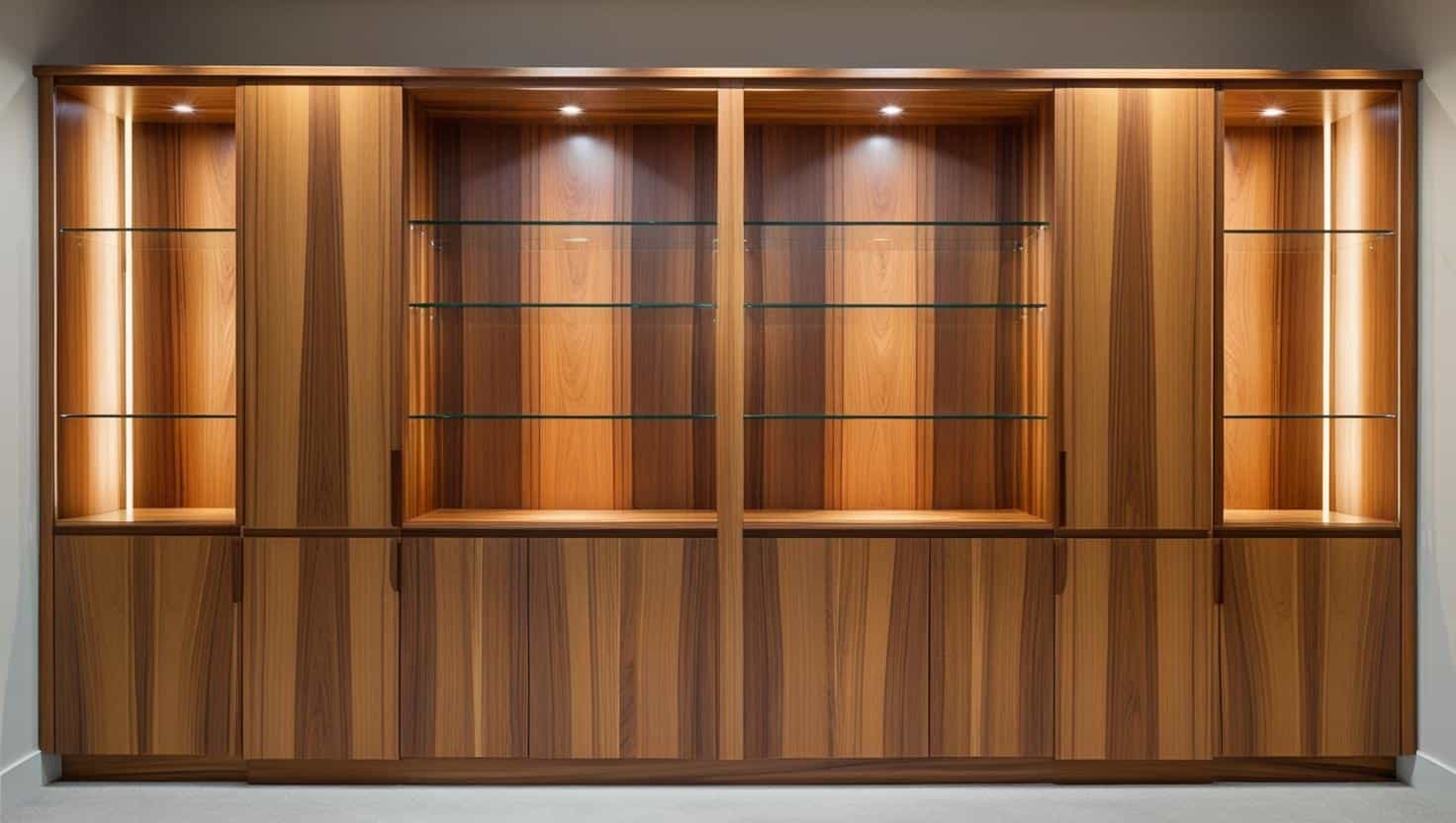 Tủ trưng bày bằng gỗ tự nhiên 10m2 (2) Tủ trưng bày bằng gỗ tự nhiên 10m2 (2)