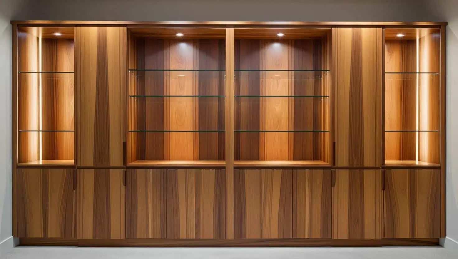 Tủ trưng bày bằng gỗ tự nhiên 10m2 (2)
