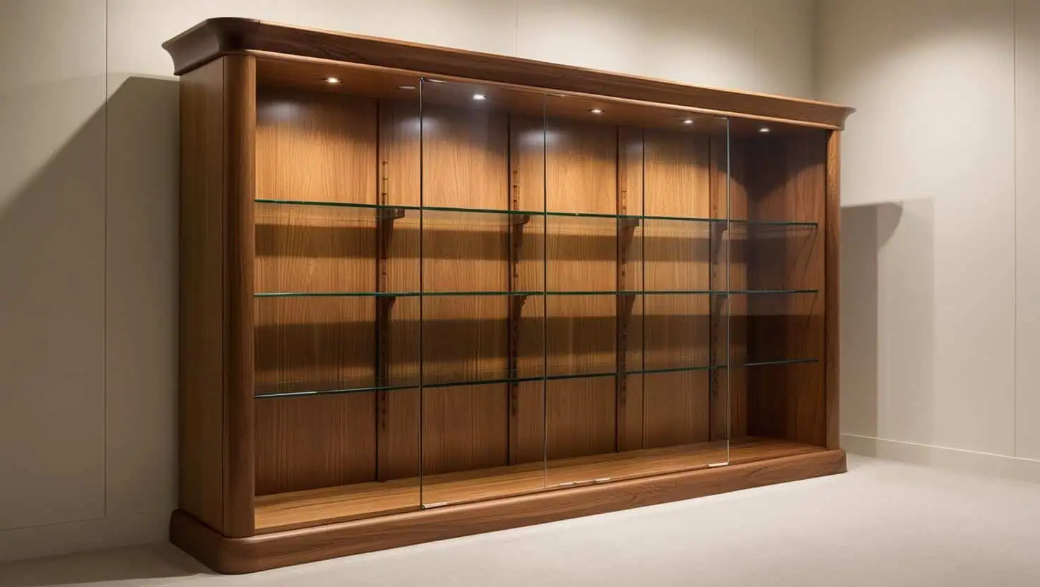 Tủ trưng bày bằng gỗ tự nhiên 10m2 (3)