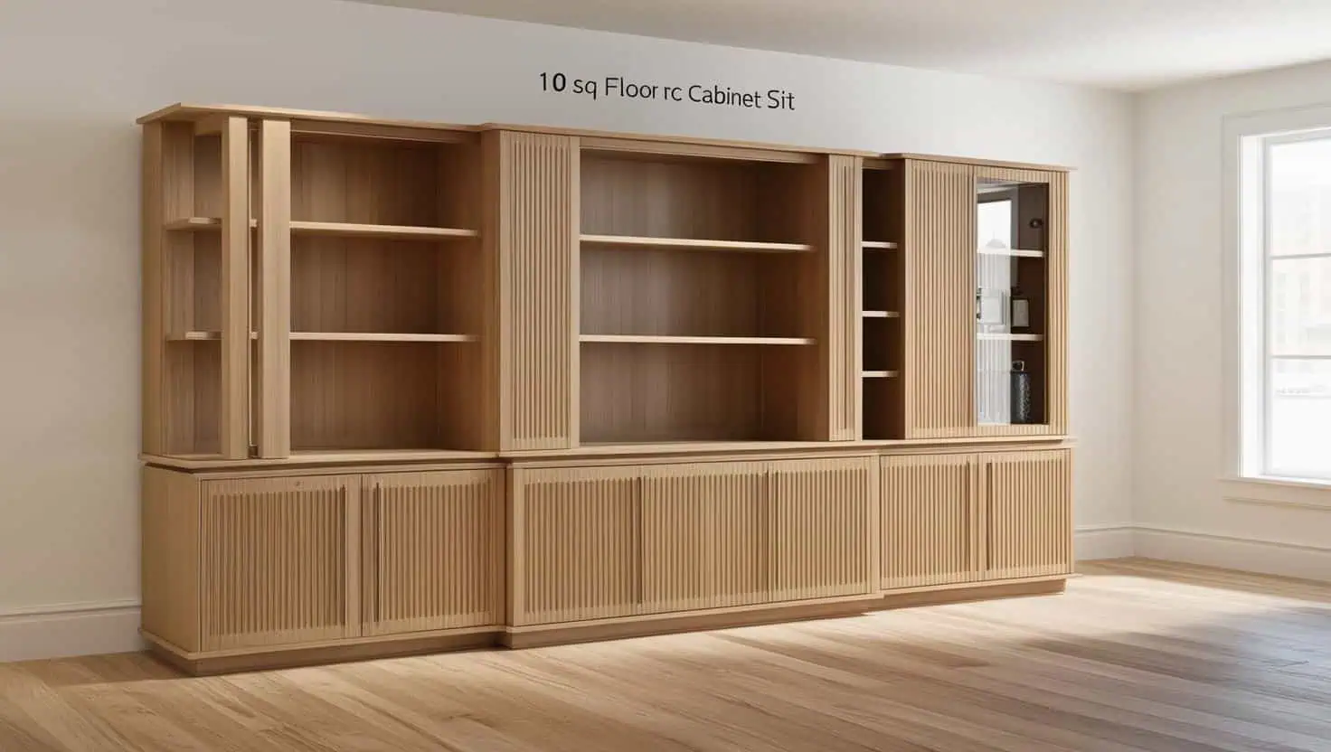 Tủ trưng bày đa năng bằng gỗ mdf 10m2 (13)