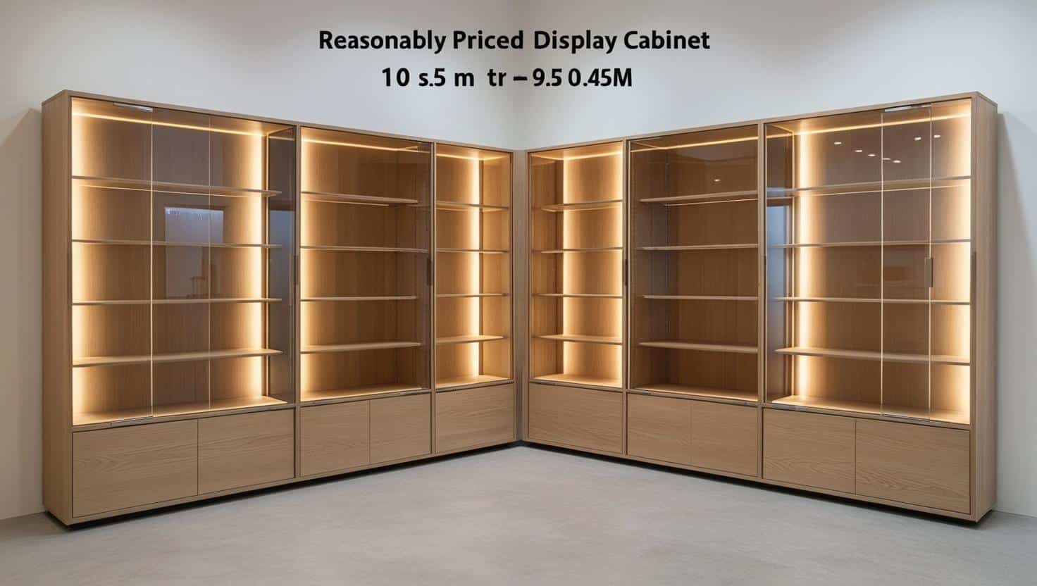 Tủ trưng bày giá hợp lý 10m2 (2)