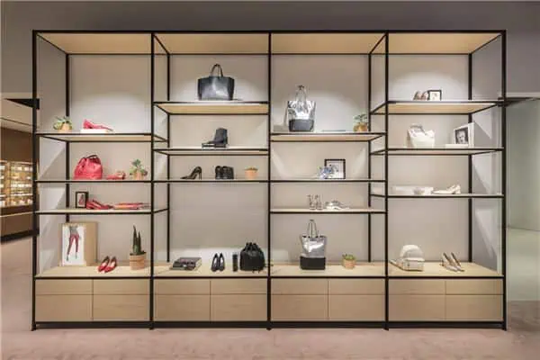 Tủ trưng bày hiện đại cho shop