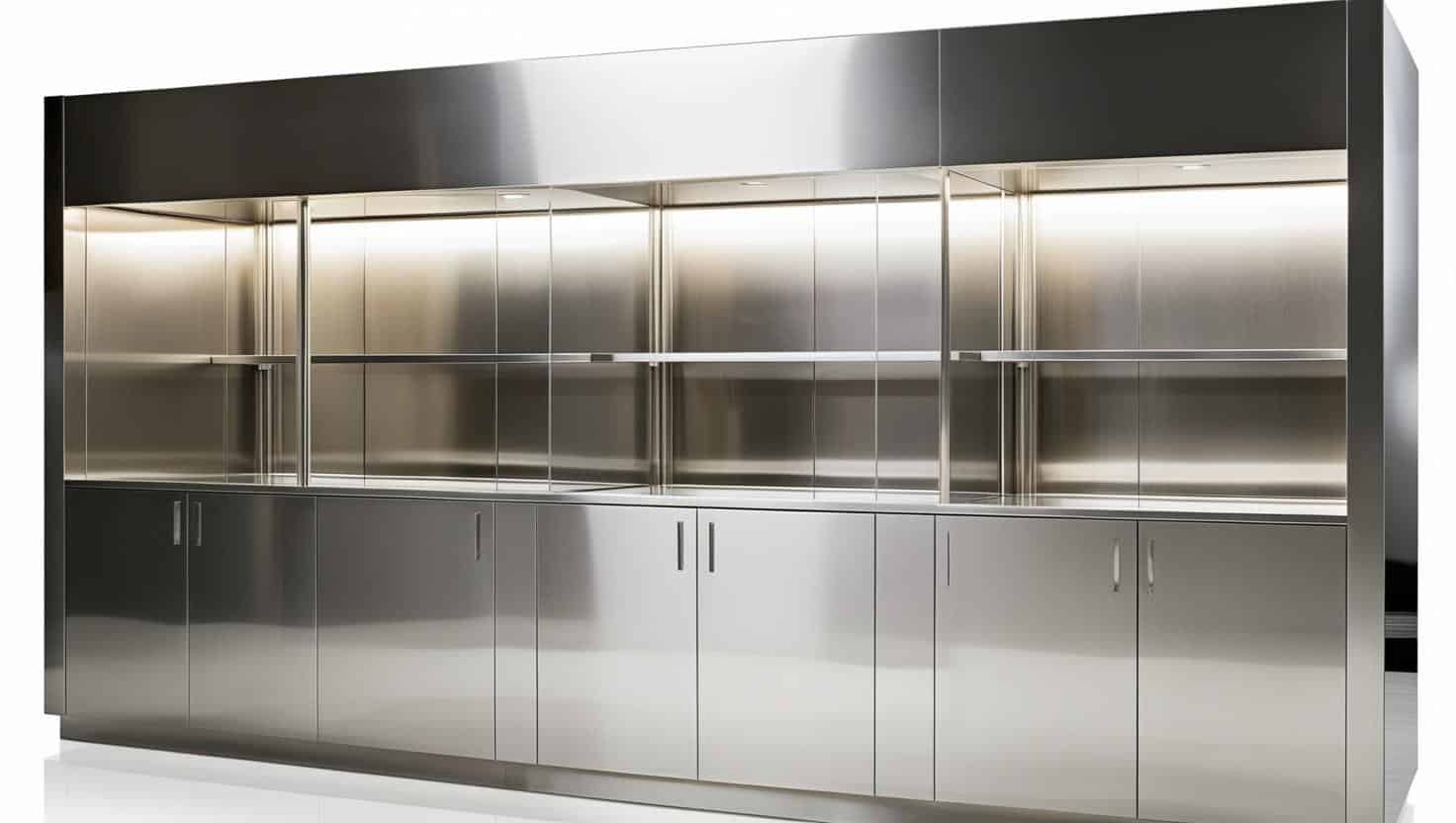 Tủ trưng bày inox 20m2 Tủ trưng bày inox 20m2