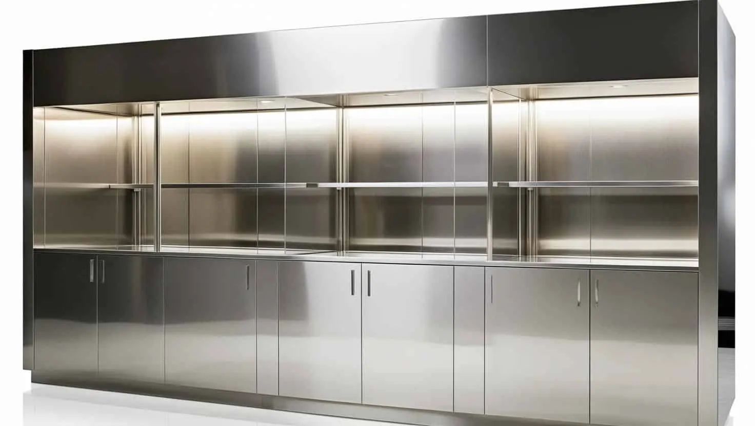 Tủ trưng bày inox 20m2 Tủ trưng bày inox 20m2