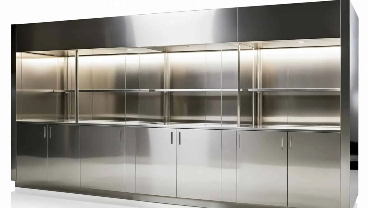 Tủ trưng bày inox 20m2